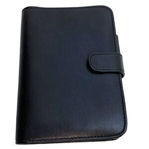 Retro Planner Organizer Binder Black 5" x7"